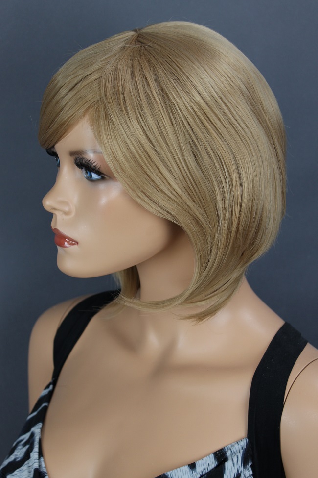 Dámská paruka blond, krátká podkova