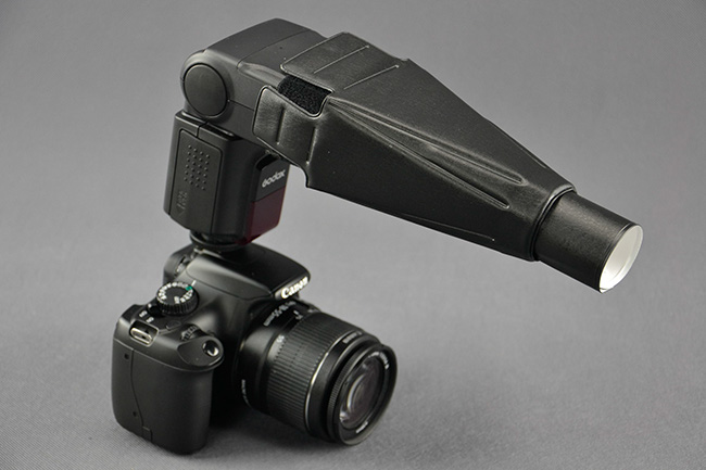 Komínek pro systémový blesk s nástavcem  