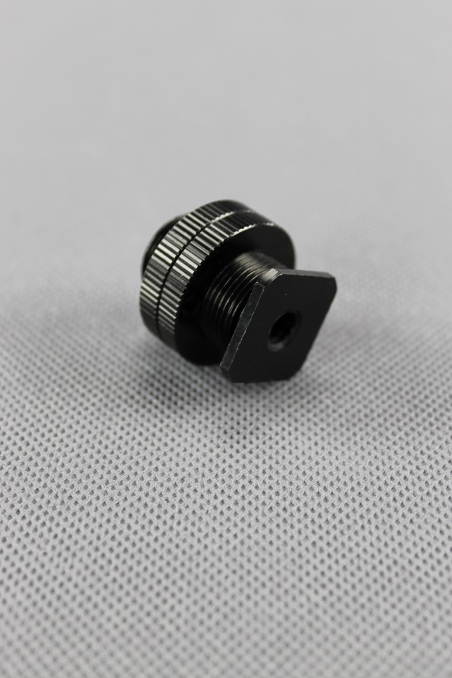 Mikrofón 5/8" šroub do sáněk blesku , 2x matice