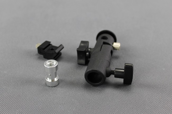 Držák blesku a deštníku aluminium DB3X