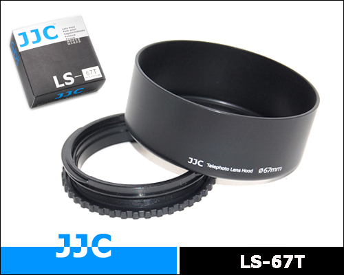 JJC sluneční clona Telephoto 67mm LS-67T