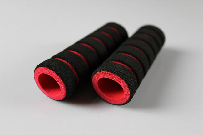 Grip, rukojeť pěnová na řidítka 22mm červená  