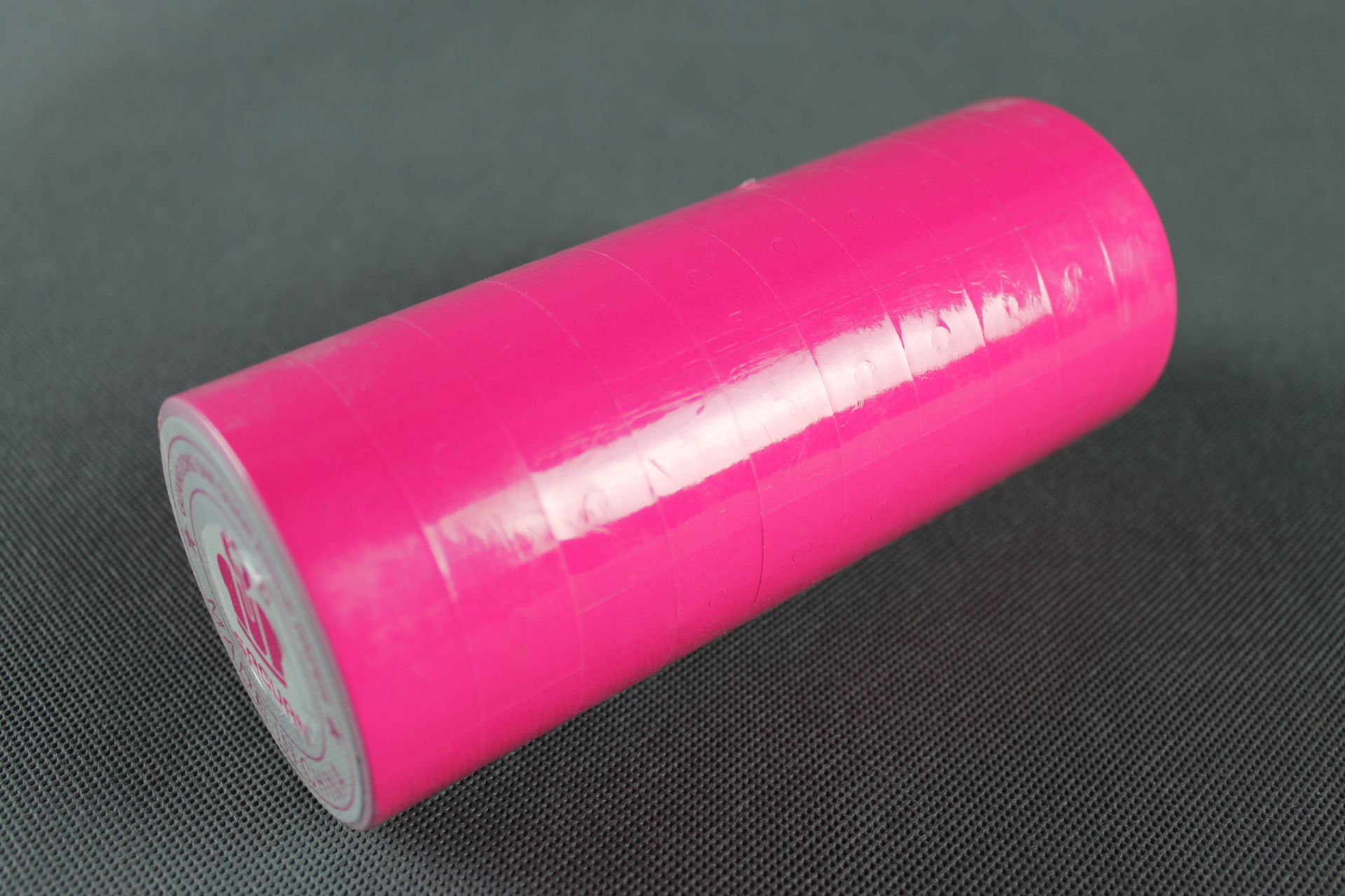 Etikety pro etiketovací kleště dvouřádkové růžové