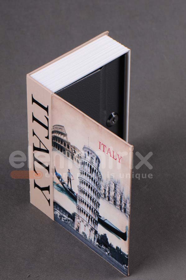 Trezor, pokladnička, kniha Italy 180x120x60mm