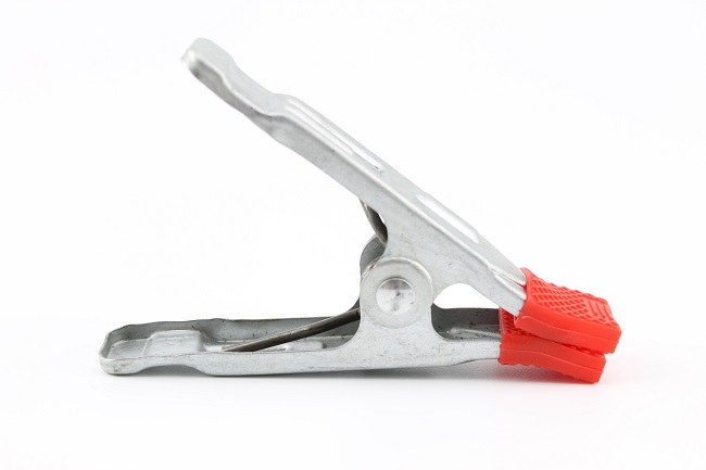 Elementrix hliníková svěrka klipsa 100mm svorka 