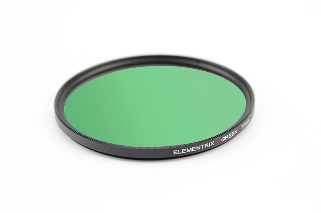 Elementrix plný filtr zelený 77mm  