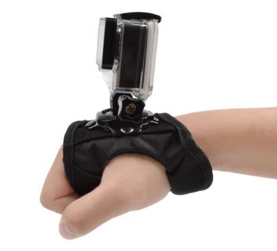 360° otočný držák s páskem na zápěstí pro GoPro Hero kamery