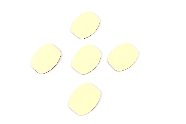 3M Sada nálepek 5 kusů pro GoPro HERO kulaté