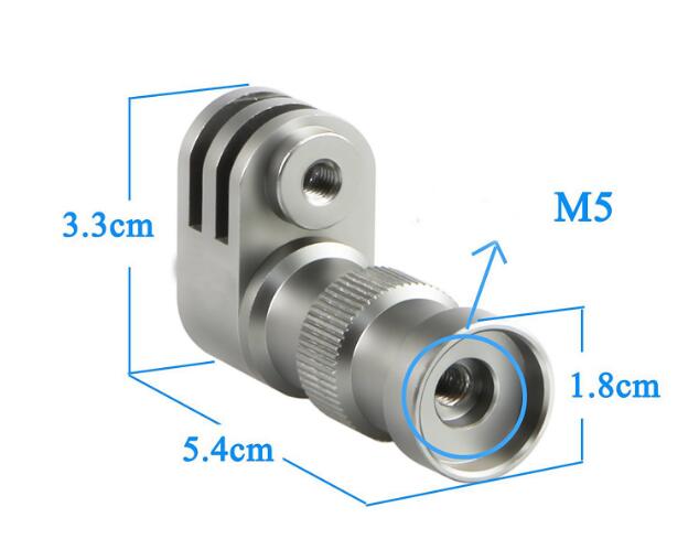 GoPro Hero držák na osu kola