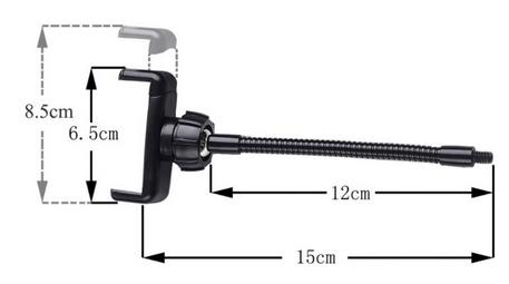 Ring světlo náhradní držák mobilu 