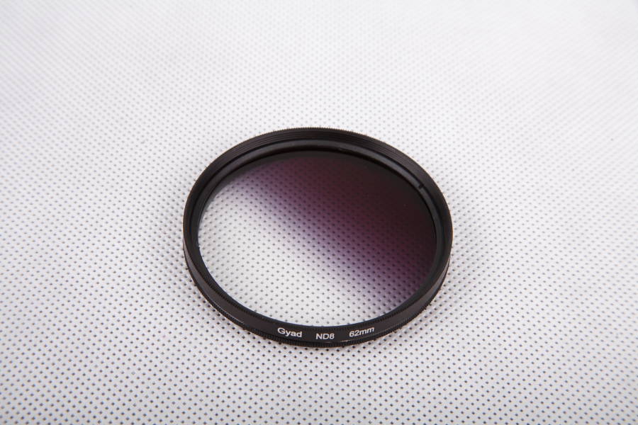Šedý ND8 přechodový filtr 62mm  