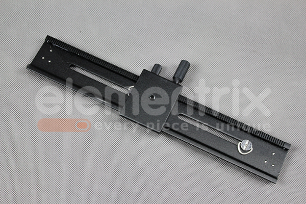 Stativová hlava makro sáňky 1 osa, 250mm 