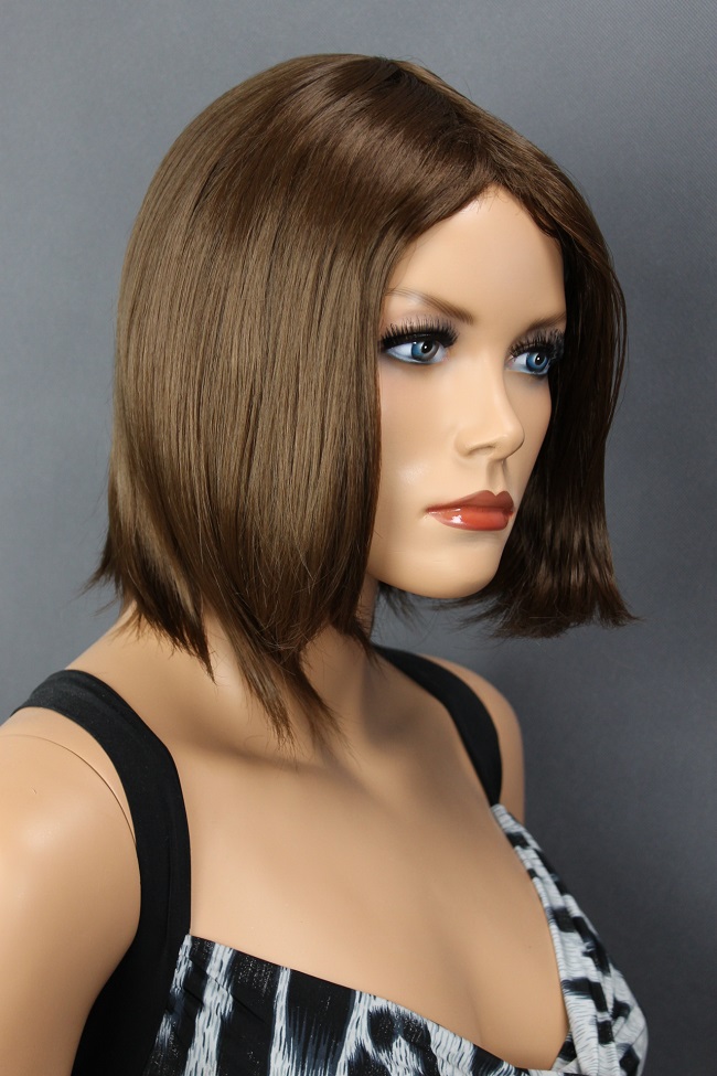 Dámská paruka krátká kaštanová 119-8