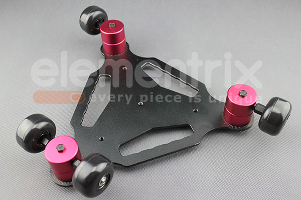 Dolly scater, vozítko pro pojíždění s kamerou DSLR 3 osy   