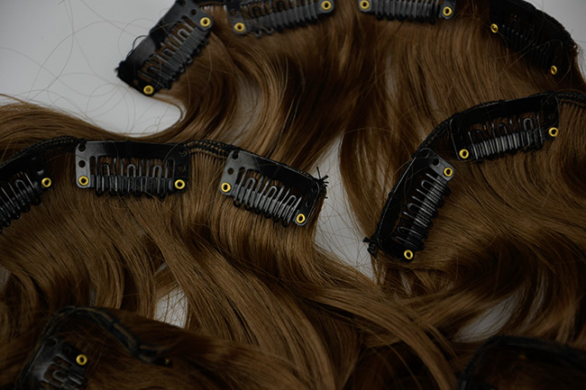 Clip in sada vlnitá 50cm odstín 12C,  