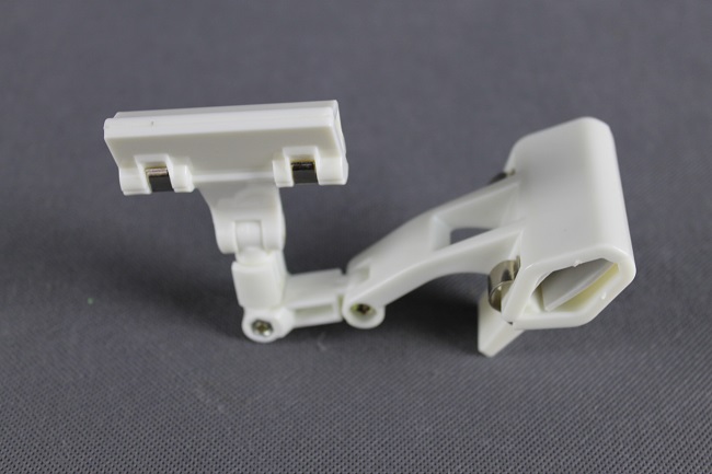 Memo clip, držák na cenovky kloubový bílý  