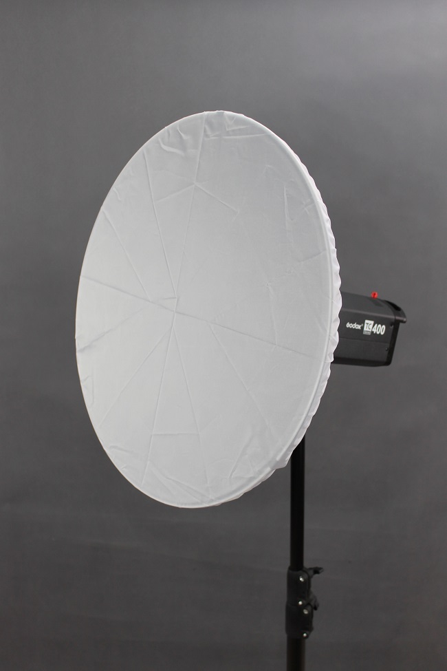 Bilý Beauty dish 42cm s voštinou a difuzérem BD1W  
