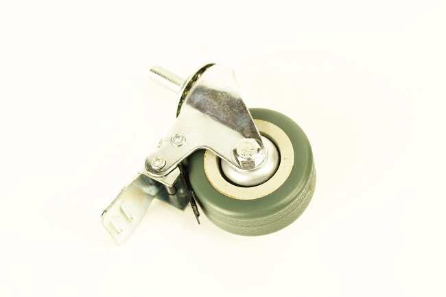 Kolečko otočné s brzdou šroub M8x20