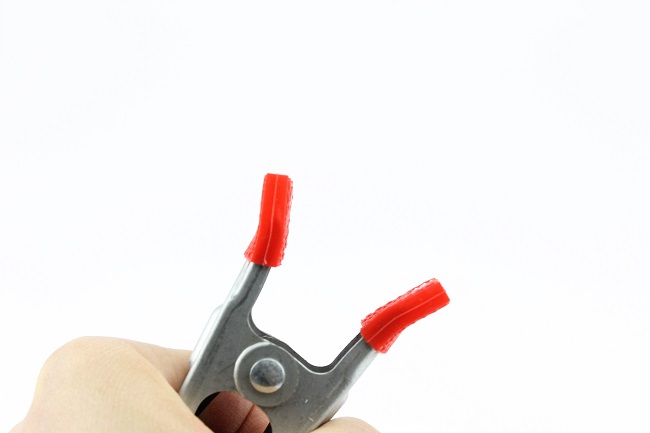 Elementrix hliníková svěrka klipsa 100mm svorka 