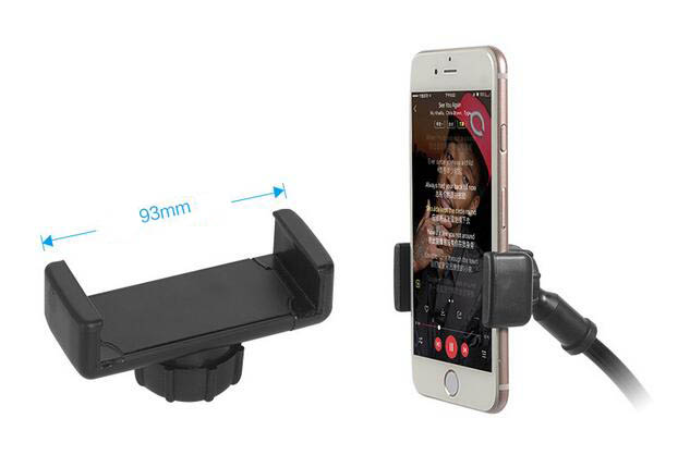 Elementrix držák 2 mobilu na stojan pro mikrofón