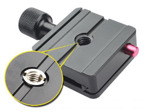 Elementrix Deska stativové hlavy 50x50mm s pojistkou  