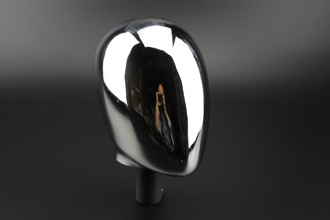 Elementrix hlava figuriny stříbrná lsk