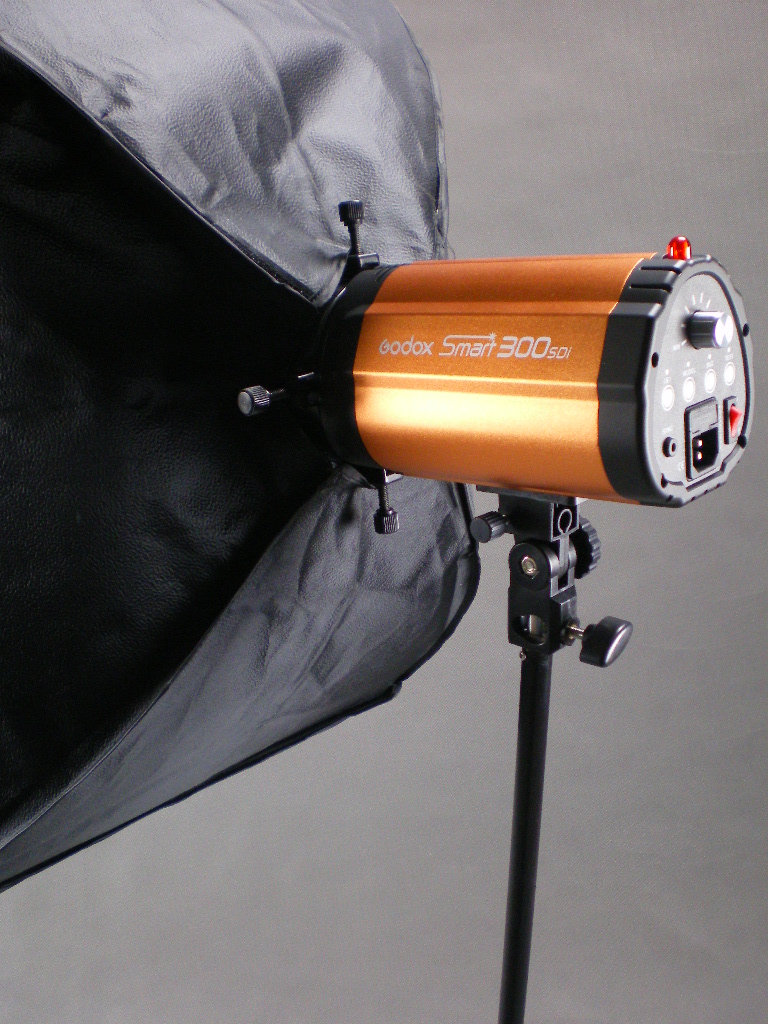 Mini blesk softbox otočný 50x70cm  