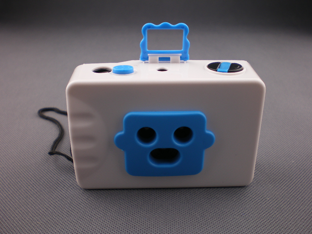 Lomo fotoaparát 3x bílo modrý  