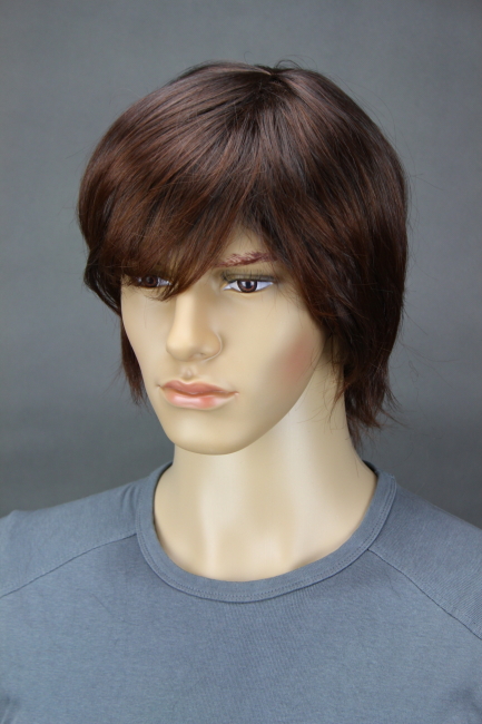 Pánská paruka kaštanová  