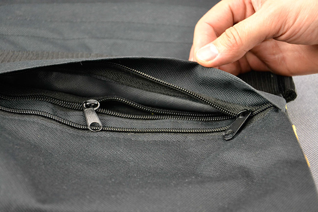 Taška - závaží na stativy - sand bag 23x26cm žlutá