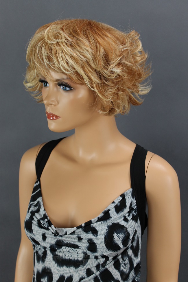 Dámská paruka krátká blond  