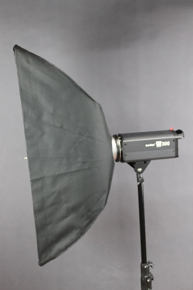 Strip softbox s voštinou, deštníkový 22X90cm Bowens  