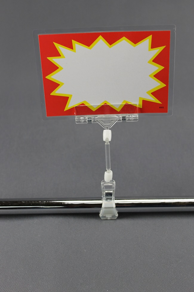 Cenovky plastové, cenovková karta, set 10ks  