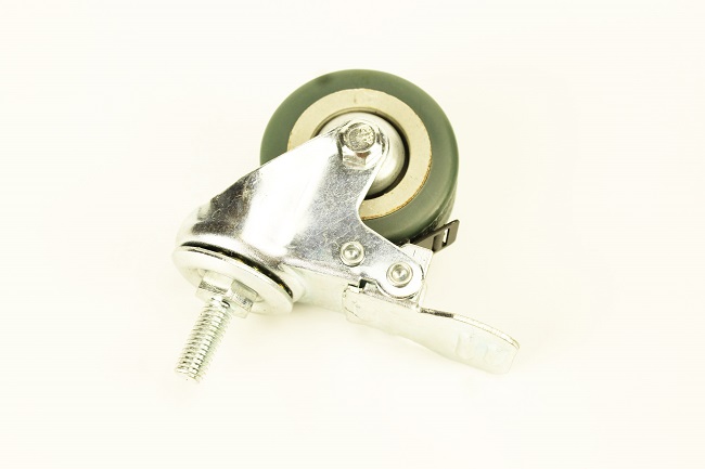 Kolečko otočné s brzdou šroub M8x20