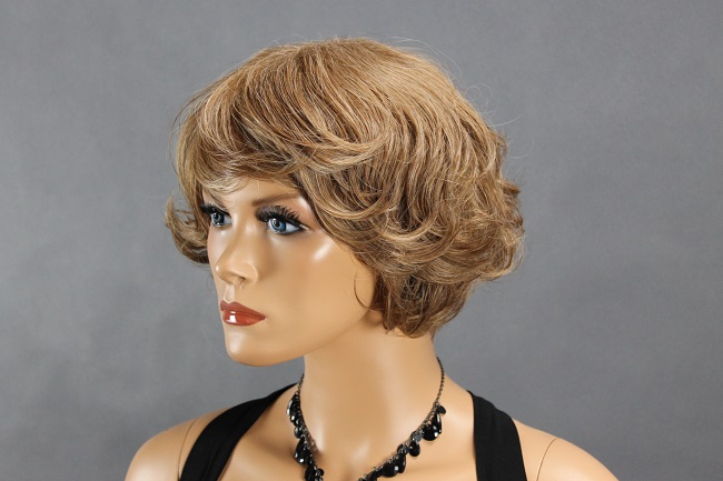 Elementrix dámská paruka krátká, blond 409