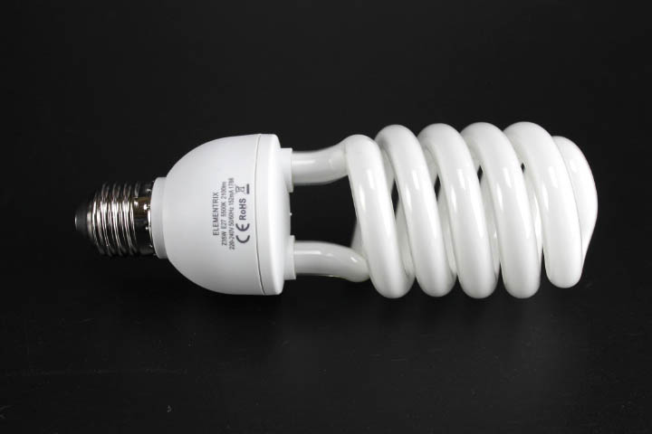 Žárovka, spirálová zářivka 35W/180W 5500K