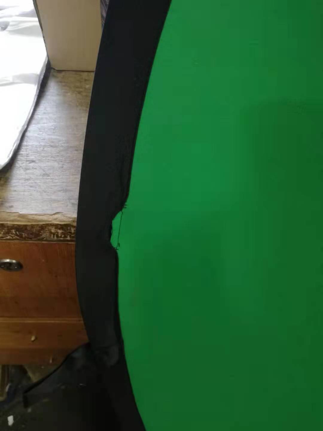 8su 2, jakost Fotografické pozadí dvojité bavlna modrá zelená 1,5x2m  