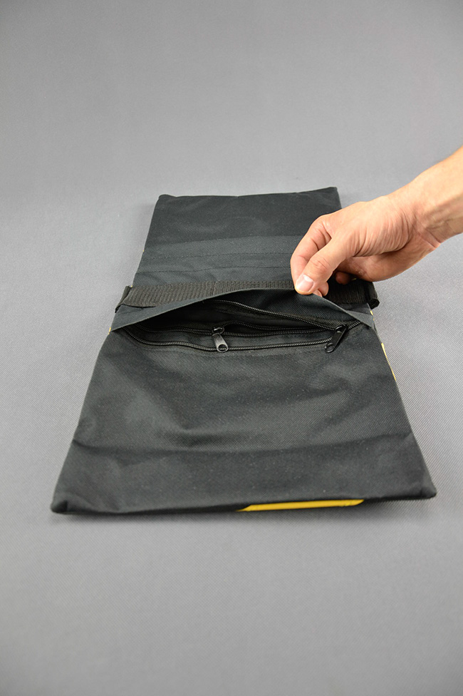 Taška - závaží na stativy - sand bag 23x26cm žlutá