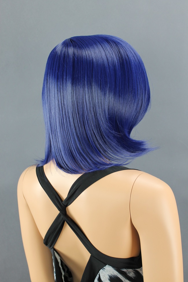 Dámská paruka krátká, tmavě modrá 111-T4027  