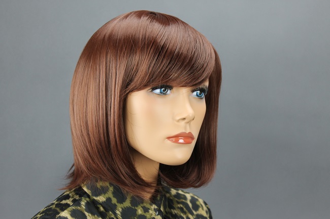 Dámská paruka krátká, kaštanová 1RED-33  