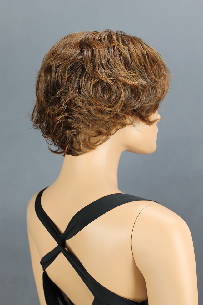 Dámská paruka krátká, hnědá, 409-230M30  