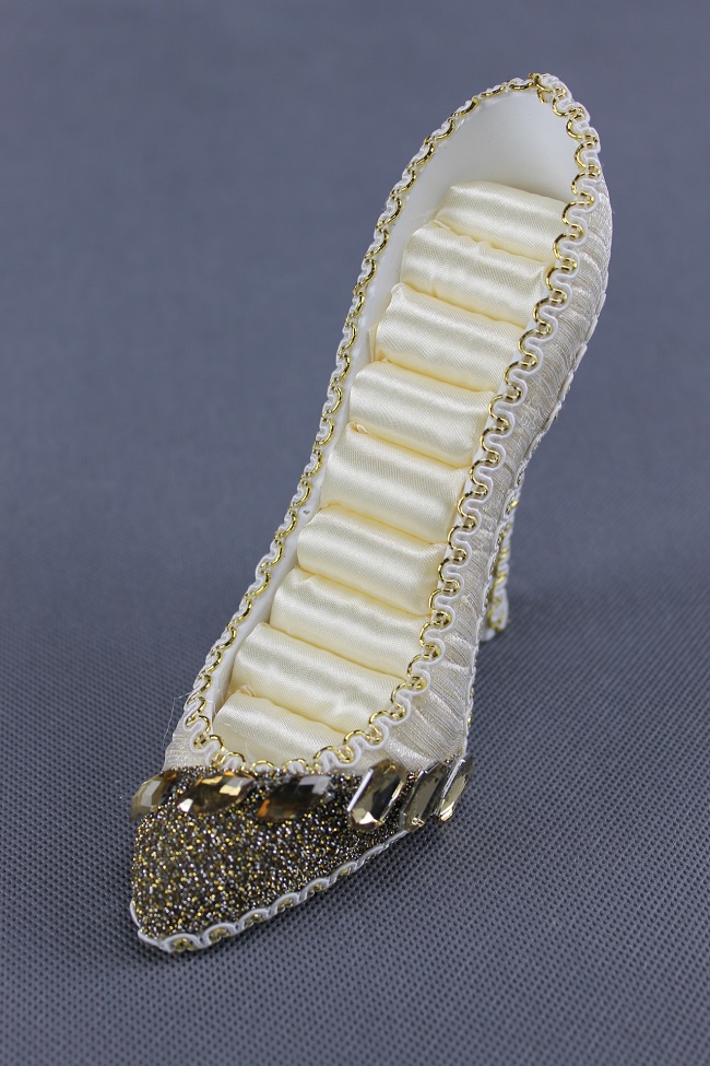 Stojánek na prstýnky, střevíček, botička, BOT1  