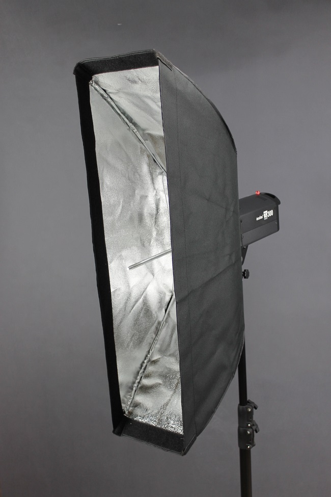 Strip softbox s voštinou, deštníkový 22X90cm Bowens  
