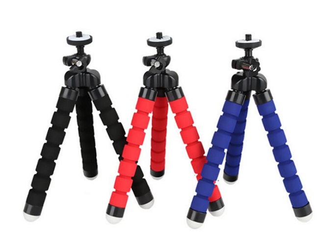 Octopus stativ, Octopus tripod pro chytrý telefón černý