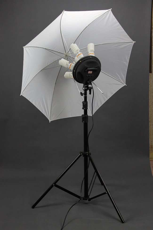 Softbox s lampou pro 7 žárovek 80x80cm  