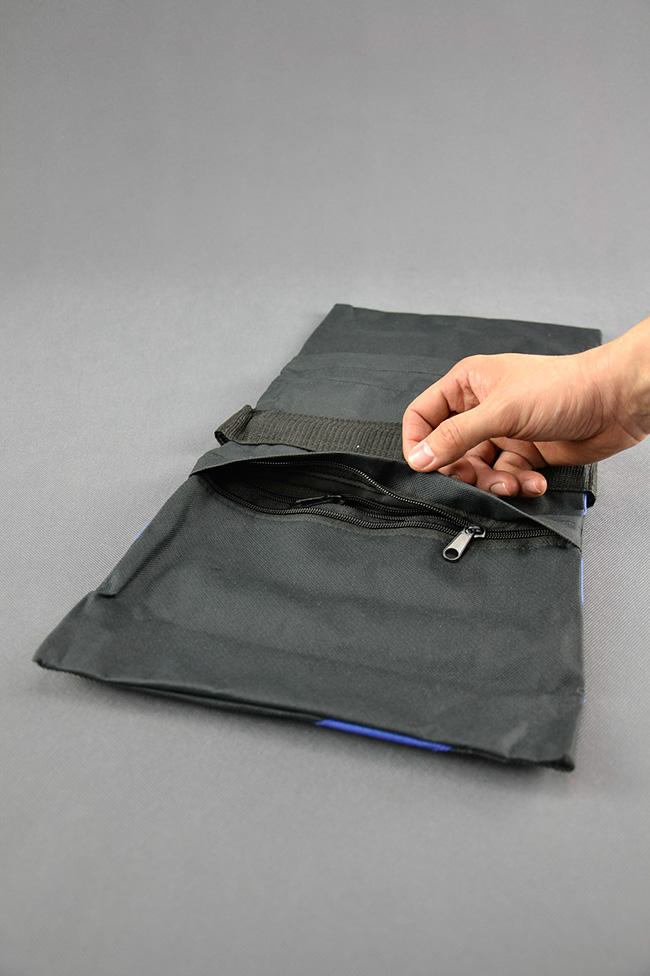 Taška - závaží na stativy - sand bag 23x26cm modrá