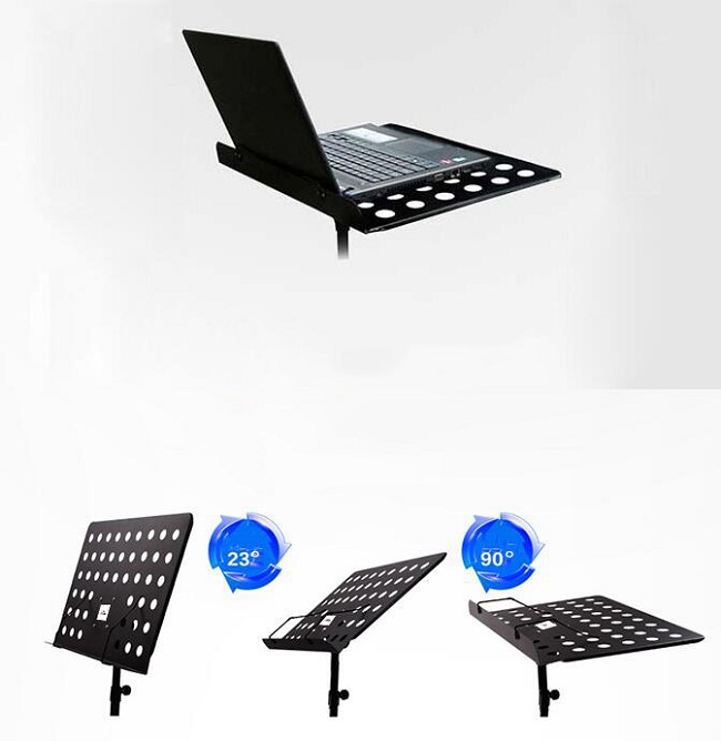 Elementrix stojan na noty, stativ na noty s deskou