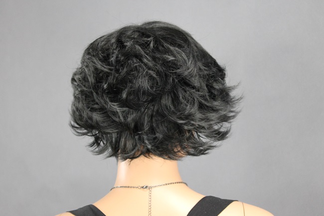 Elementrix Dámská paruka krátká černá 411-1