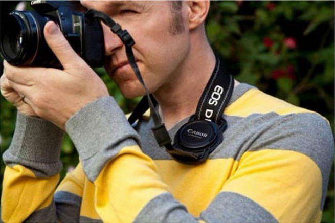 Držák krytky objektivu 40mm 49mm 62mm  