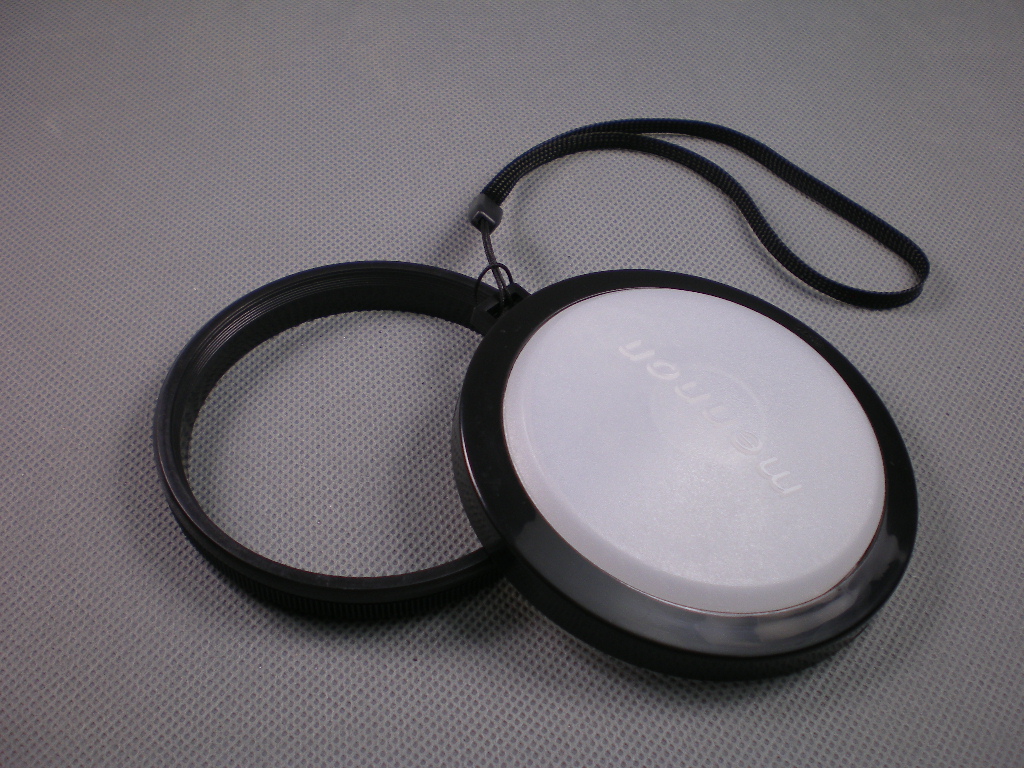 Krytka objektivu pro vyvážení bílé průměr 58 mm  